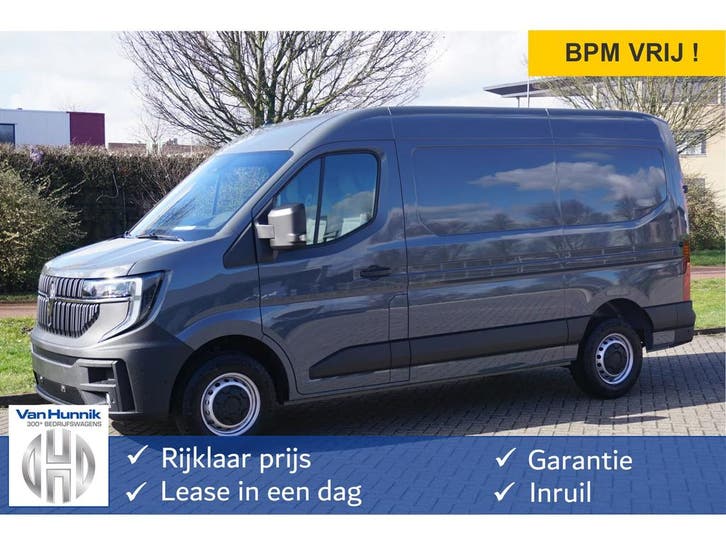Renault Master | Zakelijke Lease v.a. €685.12 pm, Auto's, Bestelauto's, Lease, Automaat, Diesel, Zilver of Grijs, Gebruikt, Renault