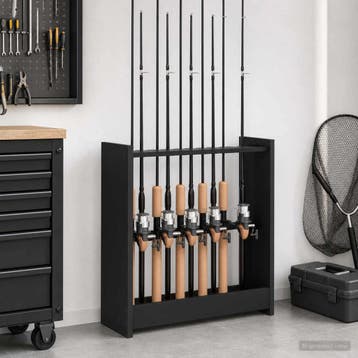 vidaXL Biljartkeu standaard Bewerkt hout 60 x 20 x 57 cm, Verzenden, Nieuw