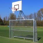 Anti vandalisme voetbaldoel 300 x 200 cm met basket, Ophalen of Verzenden, Nieuw, Overige typen
