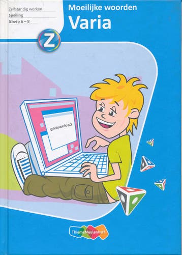 Varia versie 2 Spelling moeilijke woorden groep 6-8, Boeken, Verzenden, Nieuw