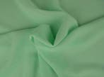 Chiffon stof - Licht mint - Per 15 of 50 meter, 120 cm of meer, Ophalen of Verzenden, Polyester, Groen