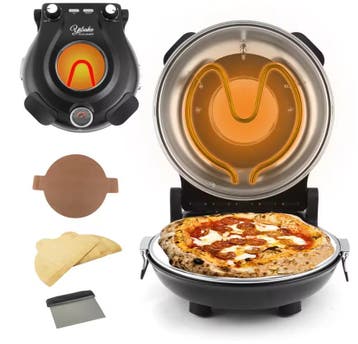 Elektrische Pizza Oven 1200W met Pizzasteen – 420°C, Verzenden
