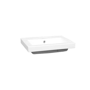 Sani Royal Ceramico Wastafel Keramiek Wit 60x47x5, Nieuw