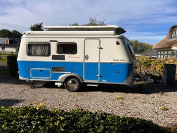 Eriba Touring 530 Ocean Drive | Zelfvoorzienend |, Caravans en Kamperen, Eriba, Treinzit, Luifel, Tot en met 3