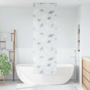 vidaXL Doucherolgordijn 70x240 cm stofbreedte 66 cm, Verzenden, Nieuw, Grijs