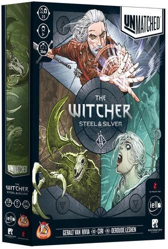 Unmatched - The Witcher Steel and Silver (NL Versie) | White, Verzenden, Nieuw