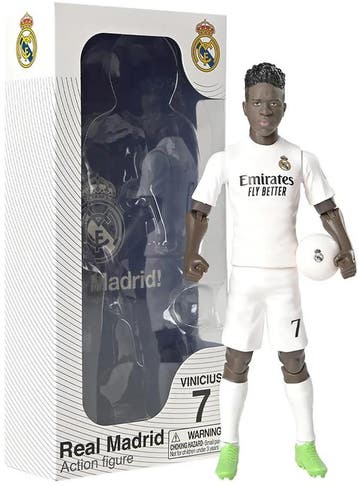 Vinicius Junior Real Madrid – Actiefiguur Voetballer (20 cm), Kinderen en Baby's, Speelgoed | Actiefiguren, Verzenden, Nieuw