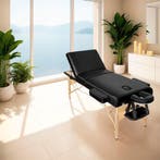 3 zones massagetafel Somwang 7,5cm matras en houten frame -, Sport en Fitness, Massageproducten, Verzenden, Nieuw