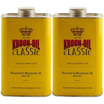 Kroon Oil Aanbieding: 2 X Classic Running-In Monograde 30 1L, Verzenden