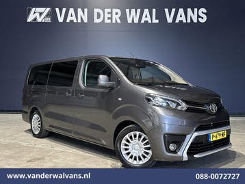 Toyota Proace Shuttle L3 H1 | Lease vanaf 404,- p/mnd, Gebruikt, Euro 6, Dealer onderhouden, Zilver of Grijs