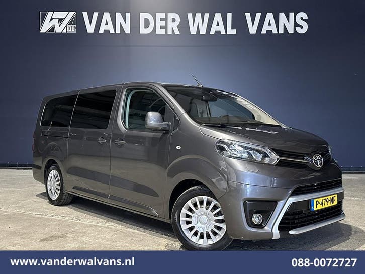 Toyota Proace Shuttle L3 H1 | Lease vanaf 404,- p/mnd, Auto's, Toyota, Dealer onderhouden, Te koop, Handgeschakeld, Diesel, Zilver of Grijs