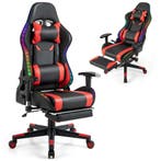 LIVSK LED Gamingstoel - Verstelbaar met RGB Verlichting en I, Huis en Inrichting, Banken | Bankstellen, Verzenden, Nieuw