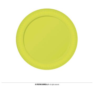 Borden Neon Geel 23cm (6st), Ophalen of Verzenden, Nieuw