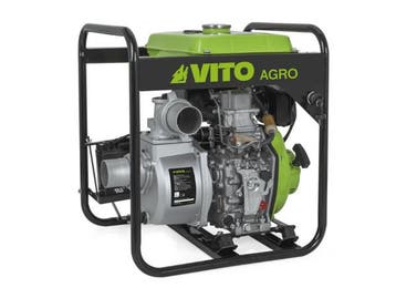 Veiling - Vito diesel waterpomp 5pk 4-takt Argo, Tuin en Terras, Waterpompen, Gebruikt