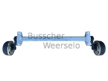 As 900kg - Geremd - Pad 900 t/m 1500 - 100*4 - Assen - Aanha, Auto diversen, Aanhangwagen-onderdelen, Ophalen of Verzenden, Nieuw