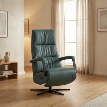 Leren relaxfauteuil met hartbalans Core - Toledo Whale, Bohemian, Industrieel, Modern, Scandinavisch, Nieuw, Ophalen of Verzenden