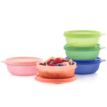 Tupperware Ruimteschaaltjes Regenboog (5), Ophalen of Verzenden, Nieuw