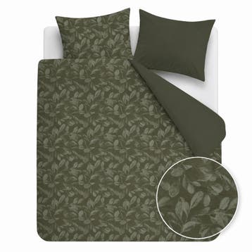 Rivièra Maison Sanu Dekbedovertrek - Olive Green - Eenpersoo, Nieuw