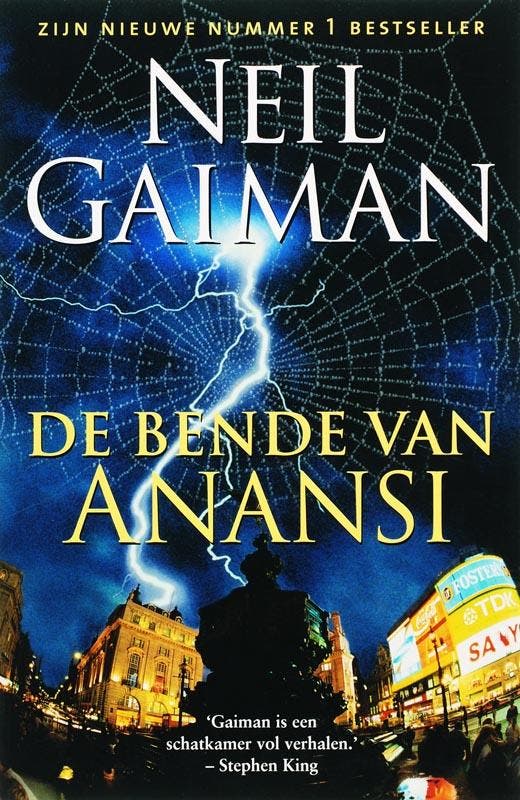 De bende van Anansi 9789024553853 Neil Gaiman, Boeken, Detectives, Zo goed als nieuw, Verzenden