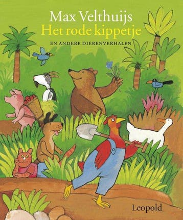 Boek Het rode kippetje 9789025864255, Verzenden, Zo goed als nieuw