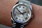 Horloge Rolex Datejust 36 Diamond dail 06/2026 Full set, NEW, Staal, Polshorloge, Nieuw, Ophalen of Verzenden