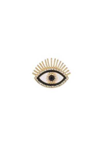 Goudlief All eyes on you broche (Broches, Accessoires), Sieraden, Tassen en Uiterlijk, Verzenden, Nieuw, Goud, Overige materialen
