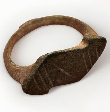 Laat-Romeins / Vroeg-Byzantijns Brons ring (Zonder