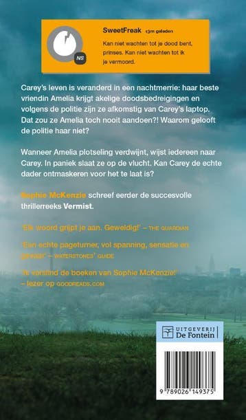 Geloof me / Politie niet betreden 9789026149375, Boeken, Verzenden, Zo goed als nieuw, Sophie Mckenzie