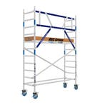 AGS Pro rolsteiger ASC 75 x 250 x 4,2wh enkelzijdig, Doe-het-zelf en Verbouw, Steigers, Verzenden, Nieuw, Rolsteiger of Kamersteiger
