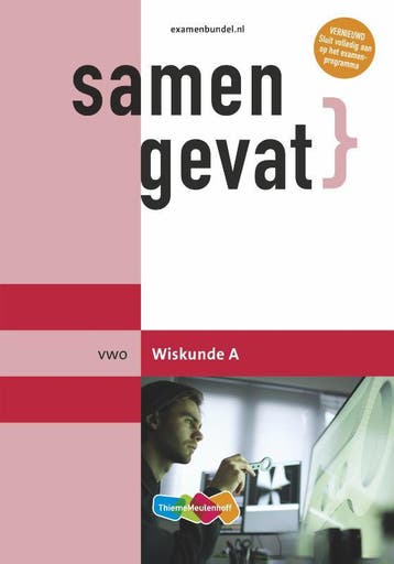 Samengevat / vwo Wiskunde A 9789006112504, Boeken, Verzenden, Gelezen