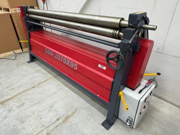OSTAS SBM 2070 x 95 plaatwals platenwals rollenwals, Nieuw