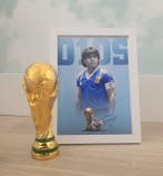 FIFA Wereldbeker-trofee + schilderij van Diego Armando, Nieuw