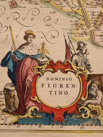 Italië - Toscane; Willem Blaeu (1571–1638) - Joan Blaeu, Boeken, Nieuw
