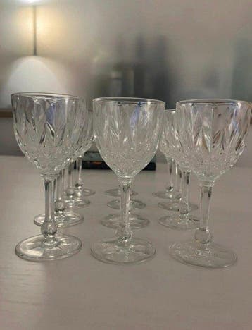 Drinkset (12) - Glas - Set van 12 likeurglazen