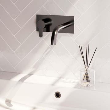 Brauer Gunmetal Edition Inbouw Wastafelmengkraan met Gebogen, Ophalen of Verzenden, Nieuw