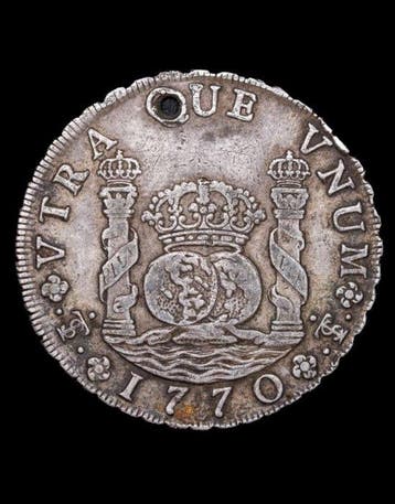 Spanje. Carlos III. 8 Reales 1770 Potosi JR