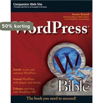 Wordpress Bible - Aaron Brazell 9780470568132, Boeken, Verzenden, Gelezen, Aaron Brazell