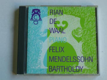 Rian de Waal / Piano - Mendelssohn, Ophalen of Verzenden, Zo goed als nieuw