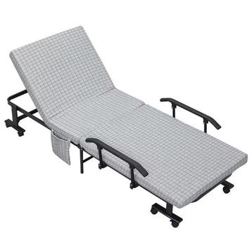 Nieuw: Opklapbaar Logeerstoel – Slaapbank, camping bed, Verzenden, Nieuw
