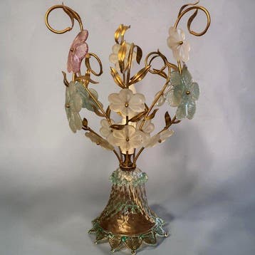 Tafellamp - in Murano-glas