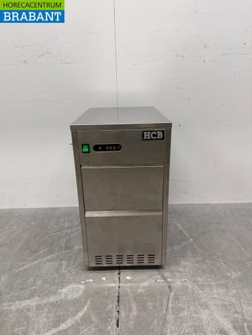 RVS ijsblokjesmachine ijsklontjesmachine 28 kg p/d 230V, Ophalen of Verzenden, Nieuw zonder verpakking