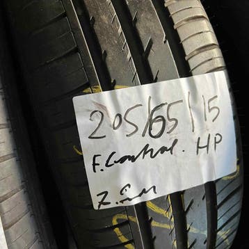 2 x Fulda EcoControl HP 205-65-15 Zomerbanden 7,5mm, Gebruikt, 15 inch, Band(en), Personenwagen