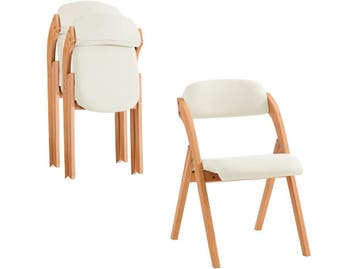 SoBuy FST92-Wx2 - Klapstoel Set van 2 - Opvouwbaar met, Verzenden, Nieuw