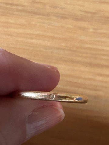 Zonder minimumprijs - Ring - 18 karaat Geel goud, Nieuw