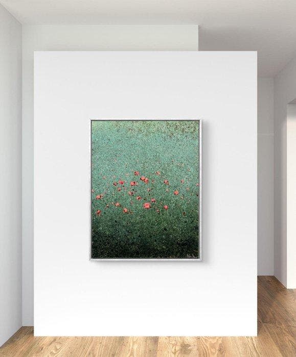 Parfen.D XL - Red on Patina, Antiek en Kunst, Kunst | Designobjecten
