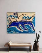Timo Wedell - Shark - XXL - Basquiat Style