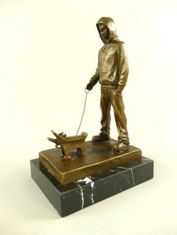 sculptuur, HighQuality Bronze Urban Art Sculpture ***CHOOSE, Antiek en Kunst
