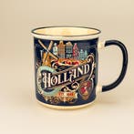 Beker - Mok Vintage City Ornaments Holland - Blauw, Ophalen of Verzenden, Nieuw