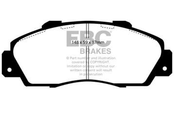EBC 97 Acura CL 3.0 Redstuff Front Brake Pads, Ophalen of Verzenden, Nieuw