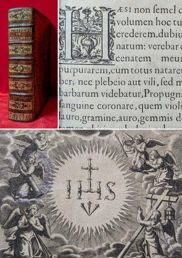 [FIRST EDITION] Caroli Scribani - Christus Patiens - 1629